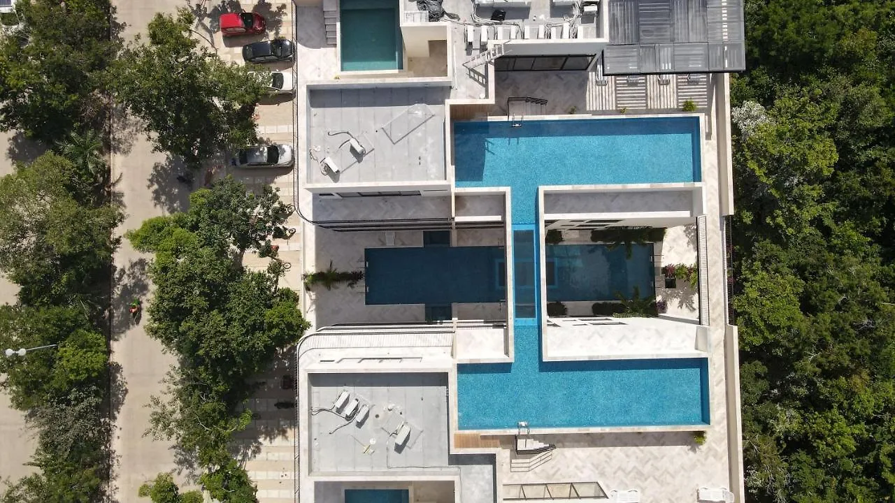 2Br With Fast Wifi Free Bikes, Rooftop, Pool, And Gym トゥルム メキシコ