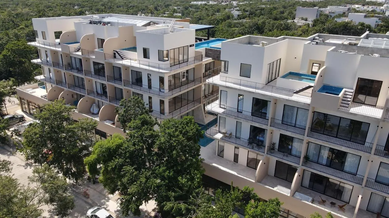 2Br With Fast Wifi Free Bikes, Rooftop, Pool, And Gym トゥルム 0*,  メキシコ